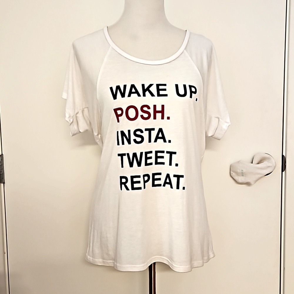 Poshfest 2014 official graphic tee XL  Poshmark Ambassador commemorative
